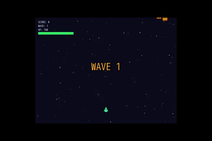 Top-down alien shooter