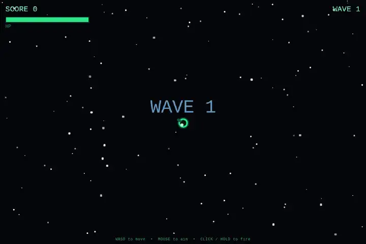 Top-down alien shooter