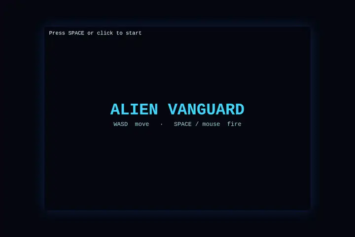 Top-down alien shooter