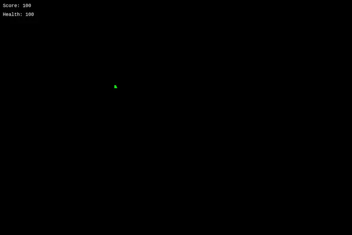 Top-down alien shooter