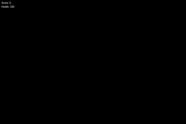 Top-down alien shooter