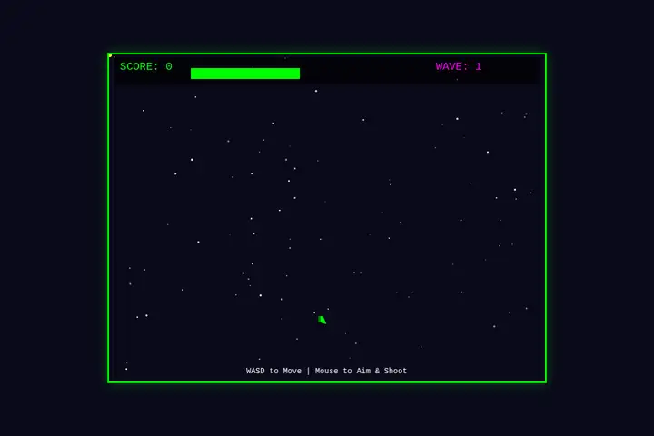 Top-down alien shooter