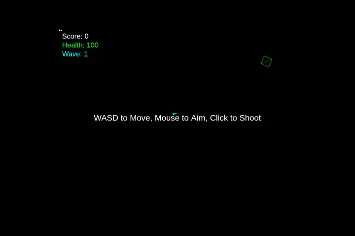 Top-down alien shooter