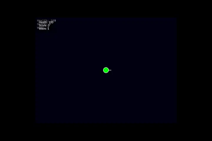 Top-down alien shooter
