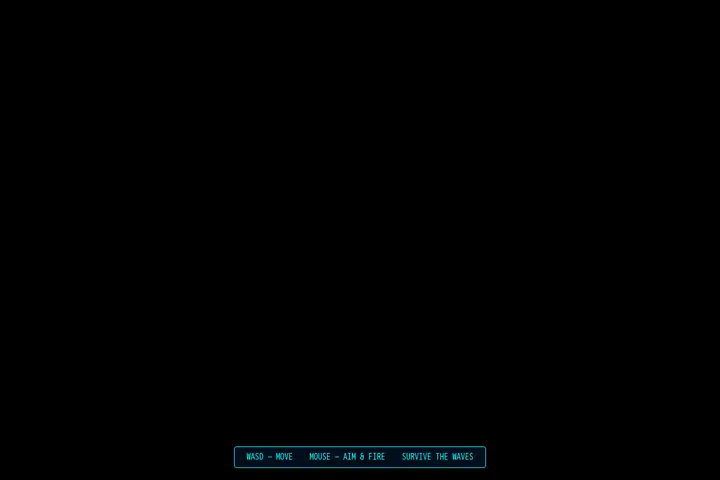 Top-down alien shooter