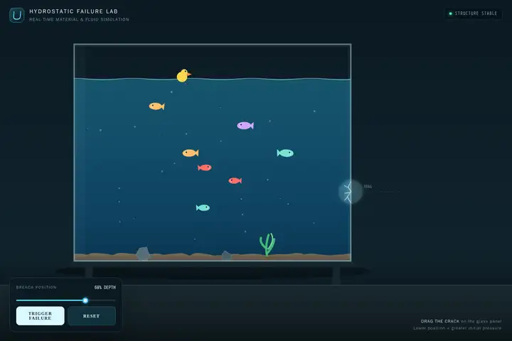 Aquarium breach