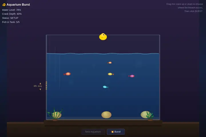 Aquarium breach