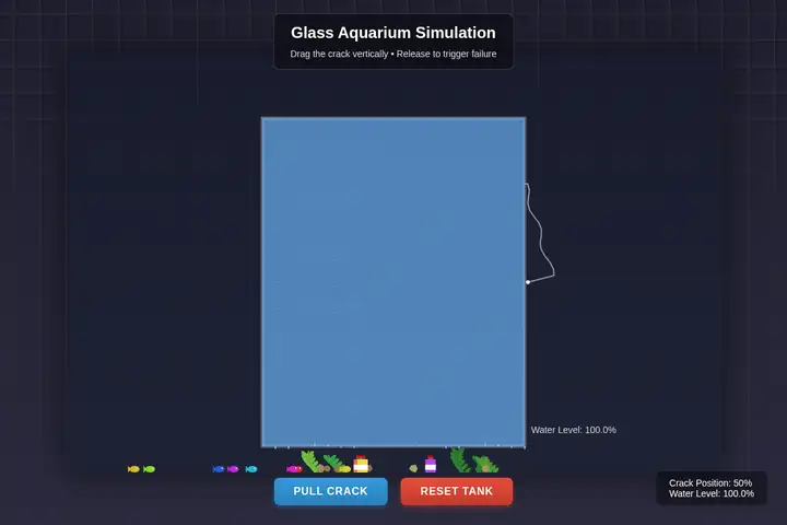Aquarium breach