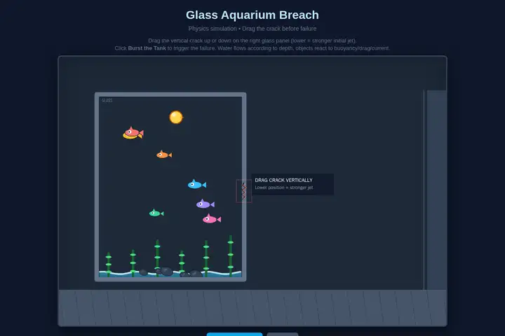 Aquarium breach