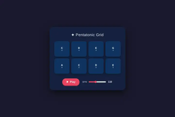 Arpeggiator pad