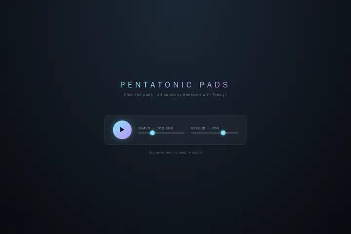 Arpeggiator pad