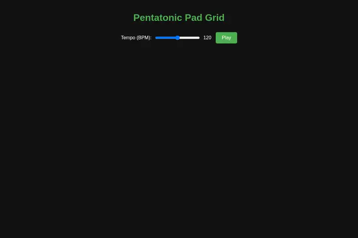 Arpeggiator pad