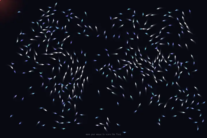 Boids flocking