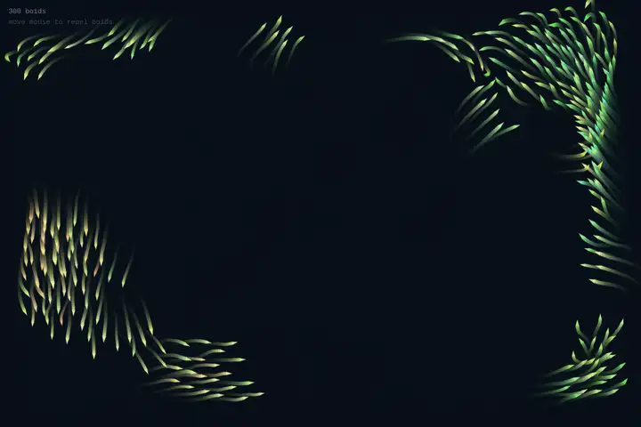qwen3.7-plus — Boids flocking