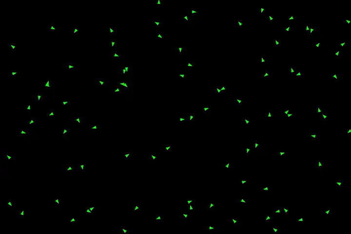Boids flocking