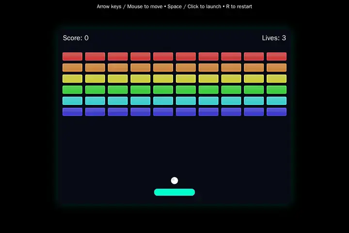 muse-glimmer-30b — Brick breaker