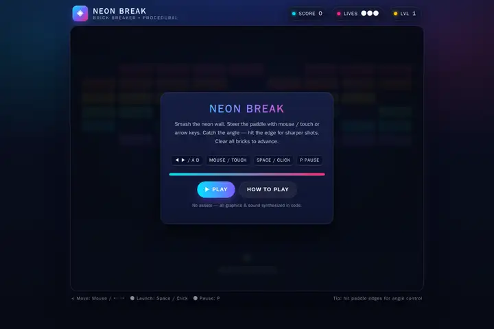 muse-spark-1.2 — Brick breaker