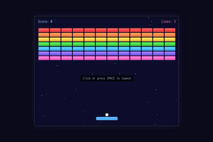 qwen3.7-plus — Brick breaker