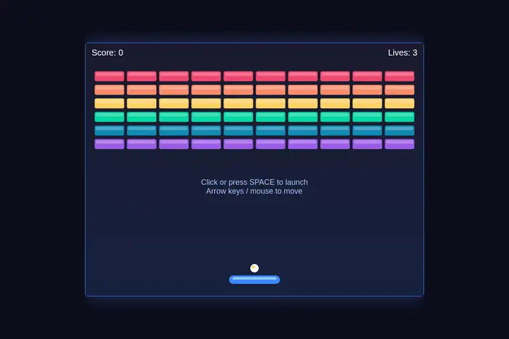 qwen3.8-2.4t-a95b — Brick breaker