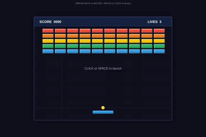Brick breaker