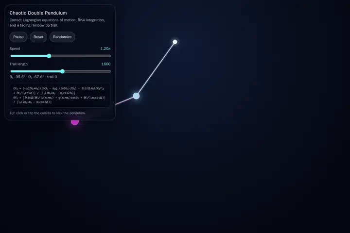 Double pendulum