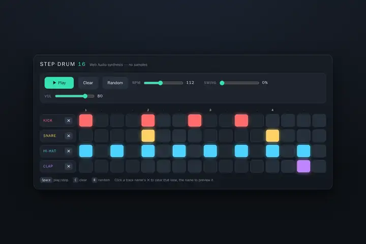 Drum machine