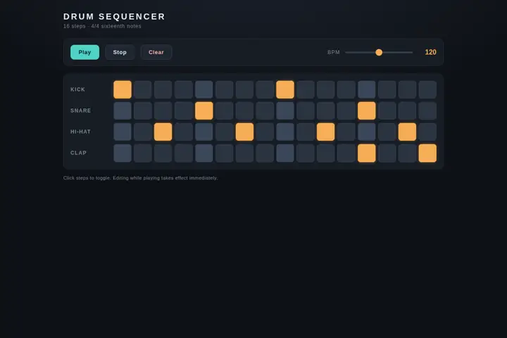 Drum machine