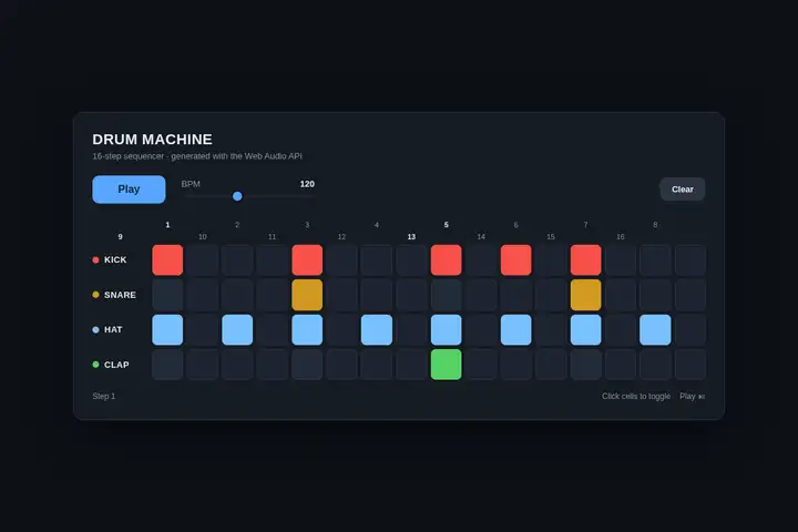 Drum machine