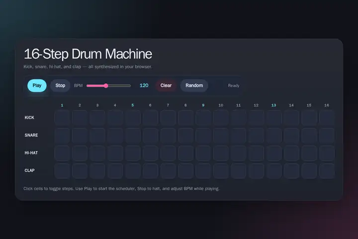 Drum machine