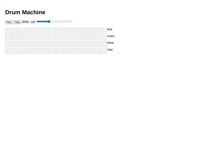 Drum machine