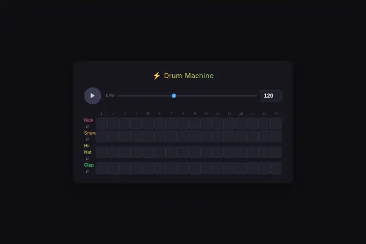 Drum machine