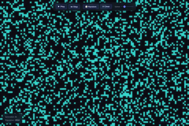 qwen3.7-plus — Conway's Game of Life