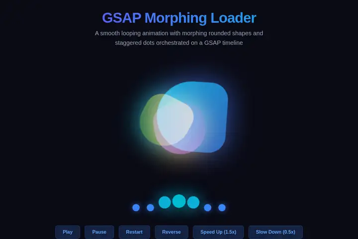 Animated loader