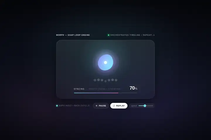Animated loader
