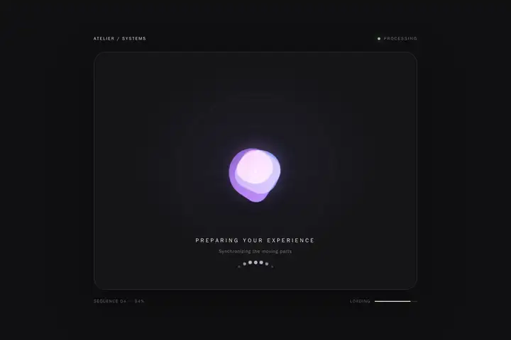 Animated loader