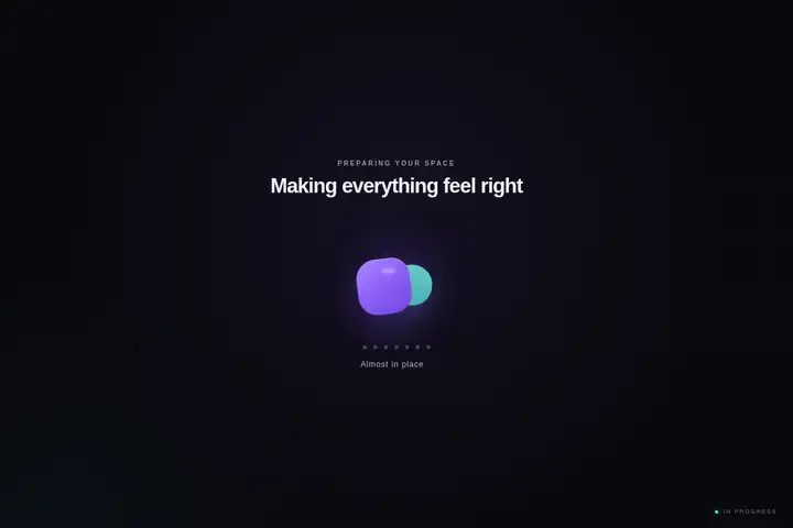 Animated loader