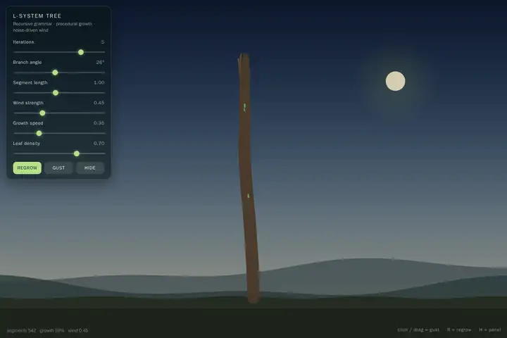 L-system tree