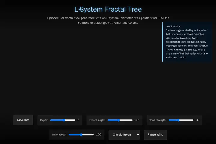 L-system tree