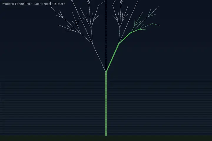 L-system tree