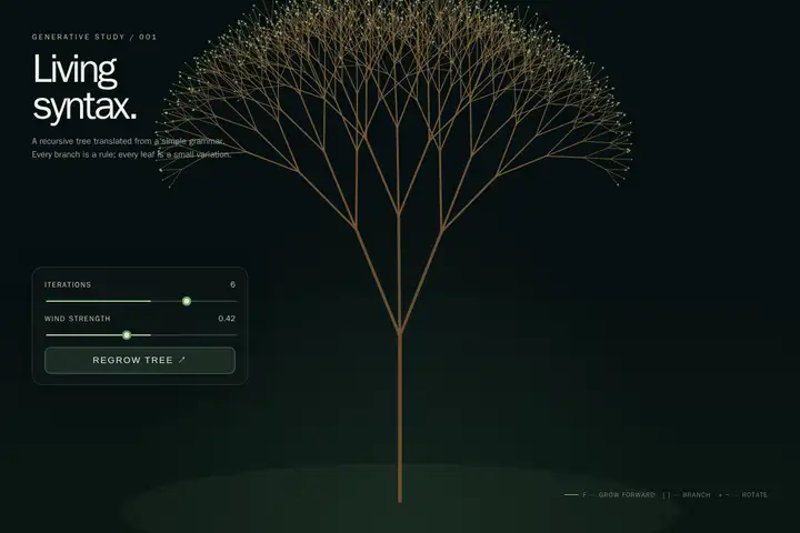 L-system tree