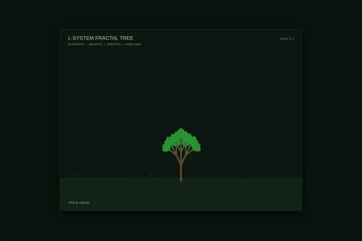 L-system tree