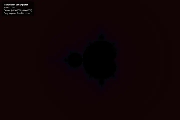 Mandelbrot explorer