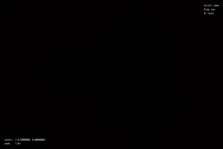 Mandelbrot explorer