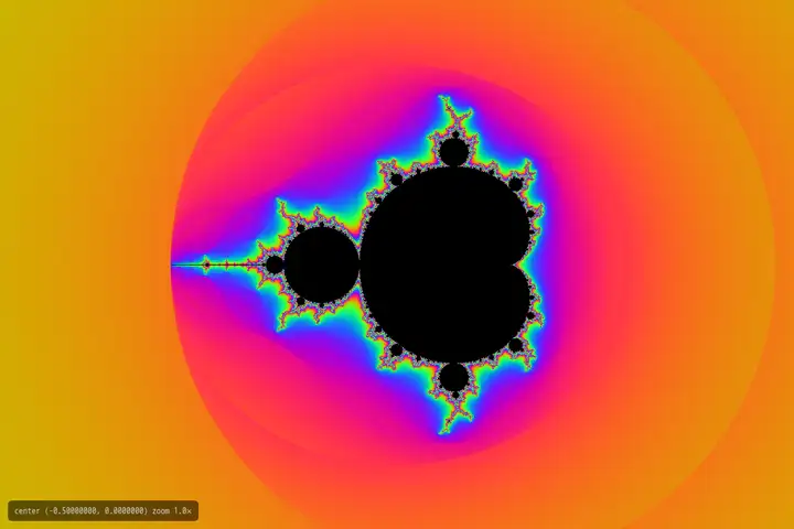 Mandelbrot explorer