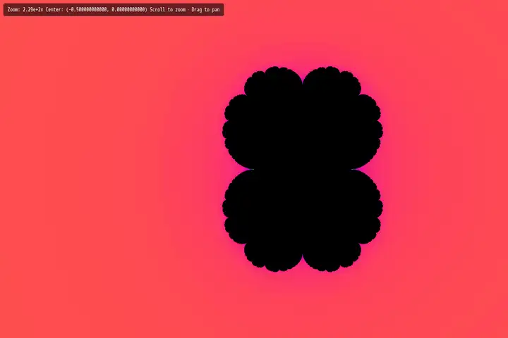 Mandelbrot explorer