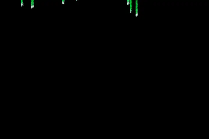 Matrix digital rain
