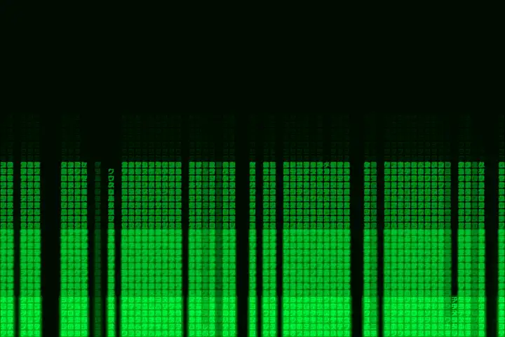 minimax-m2.7 — Matrix digital rain