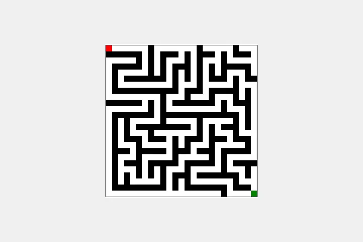 Maze generator & solver