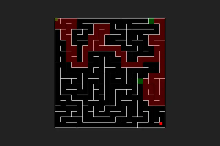 Maze generator & solver