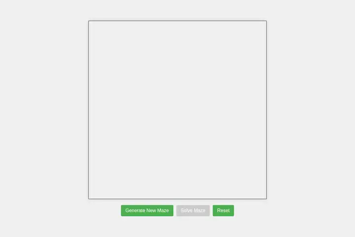 Maze generator & solver